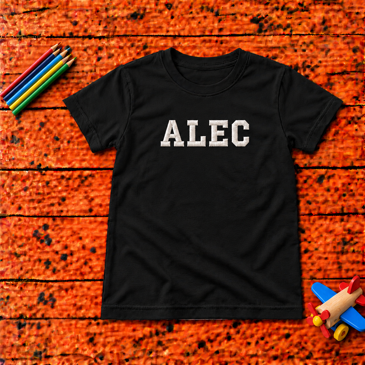Camiseta-Pecho izquierdo