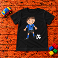 Custom Kids’ Drawing Embroidered Youth T-Shirt