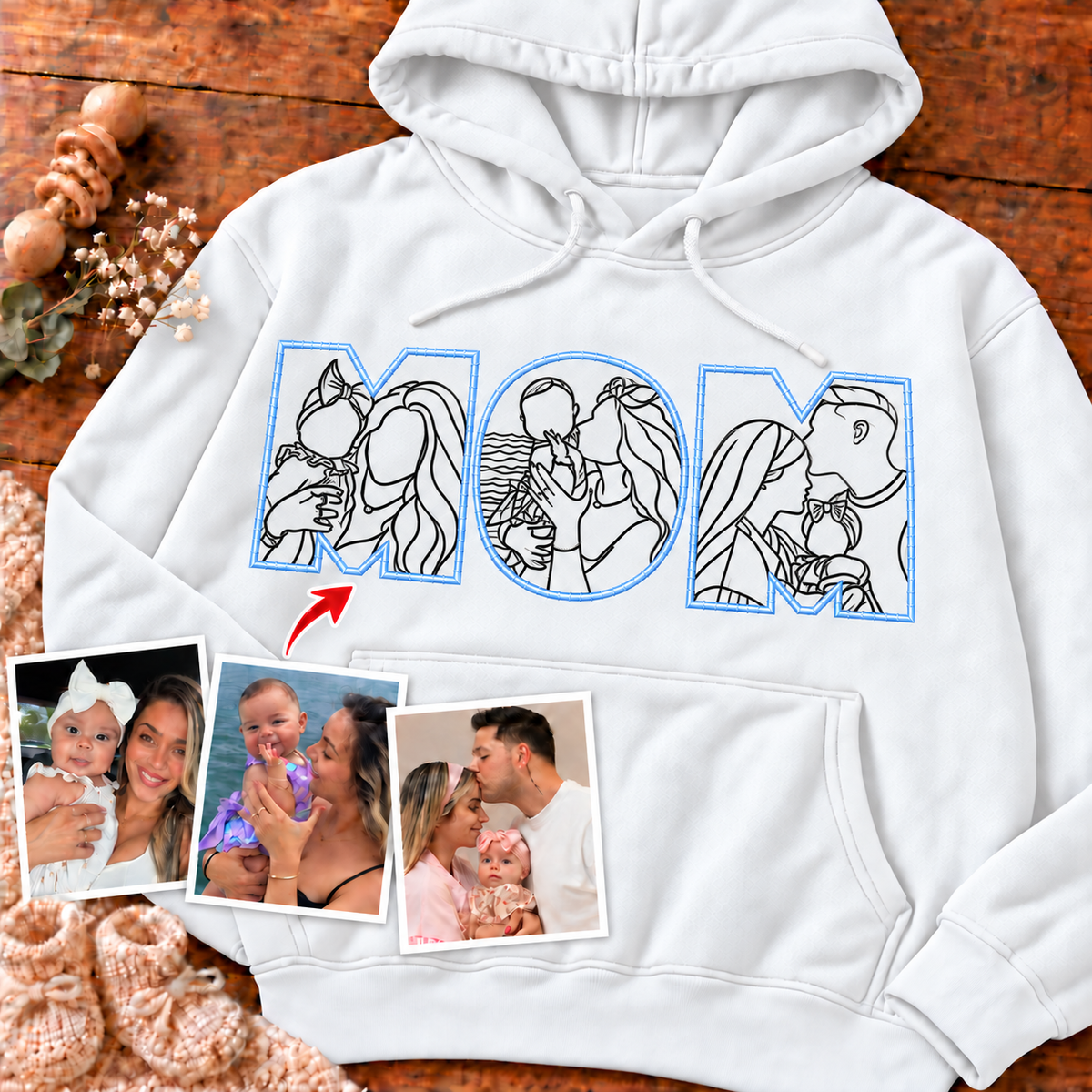 Unisex Hoodie-Mom