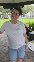 Camiseta-Pecho izquierdo